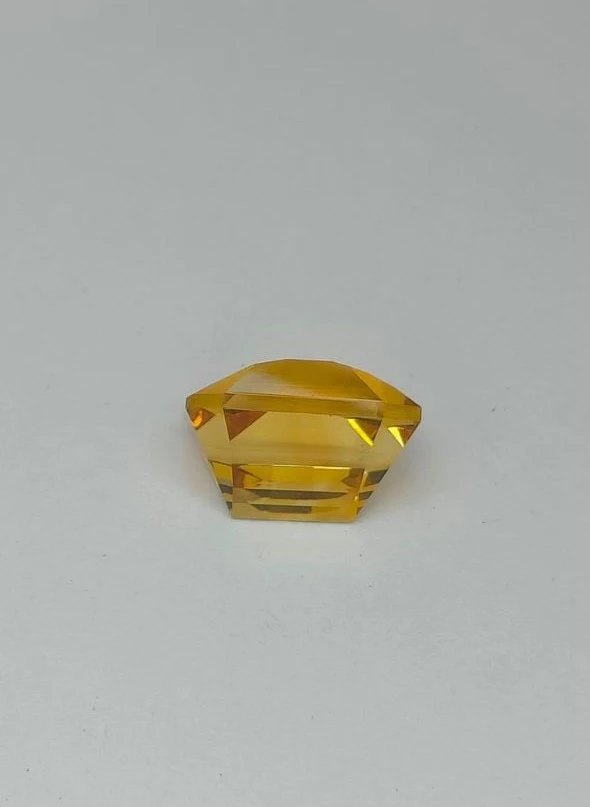 9.92ct Natural Citrine Pixel Cut Faceted Loose Gemstones f — view 3
